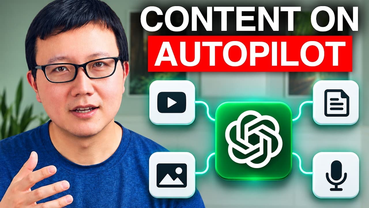 Peter Yang's AI content workflow tutorial with ChatGPT and Riverside