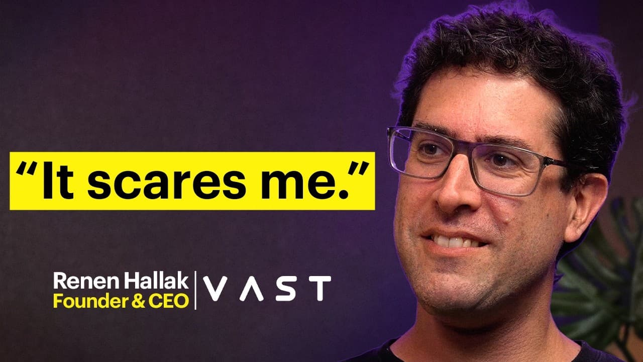 The MAD Podcast episode cover: Renen Hallak of VAST Data on the storage layer feeding AI GPUs