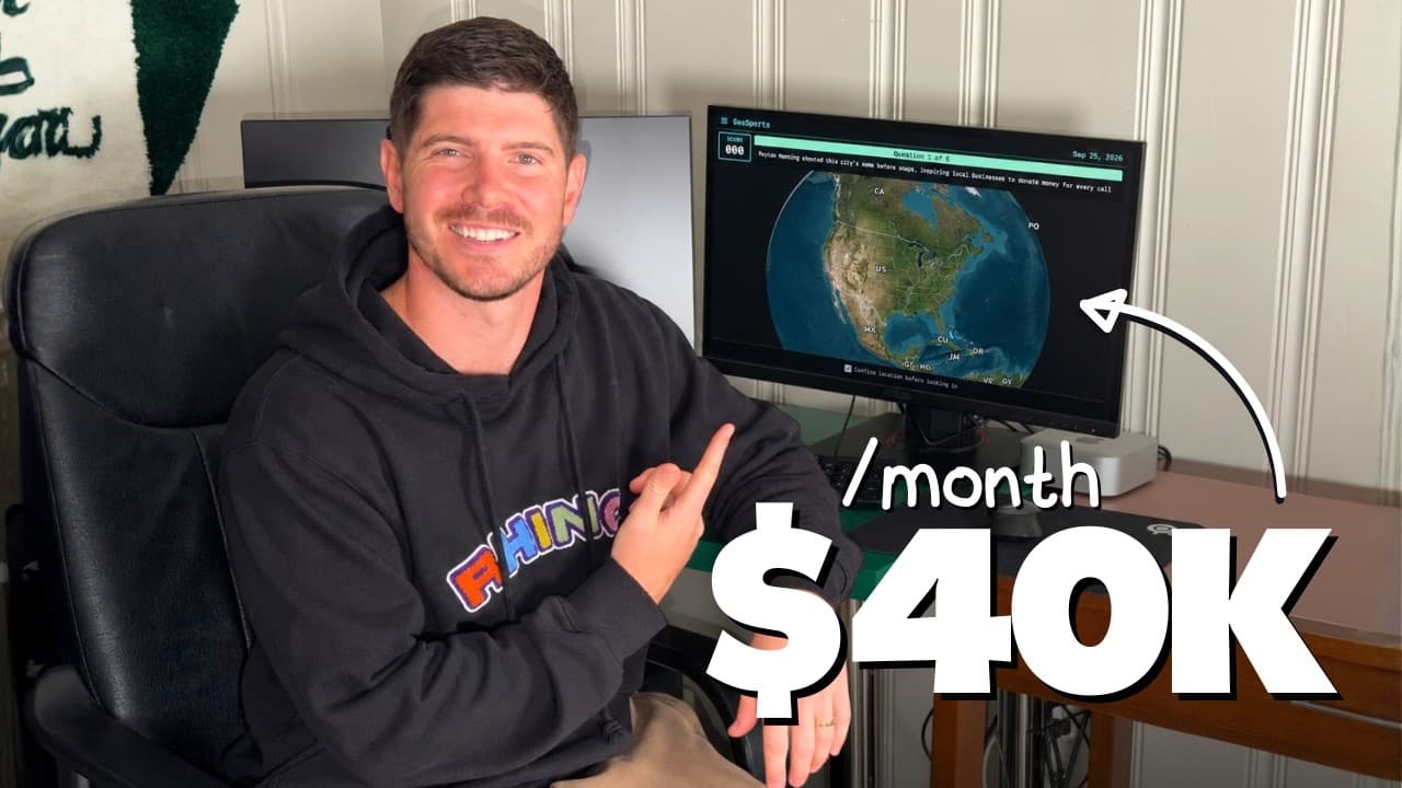 Starter Story 访谈:GeoSports 开发者 Frank Smith
